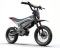 Small electric bike on a white background